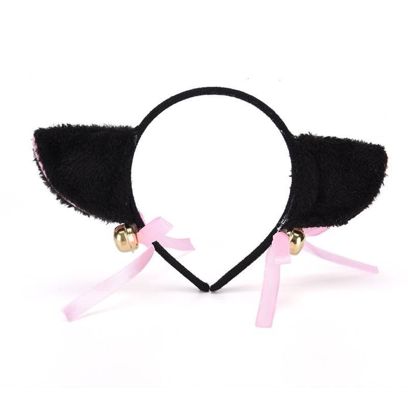 Diadema Orejas Gato Campanitas