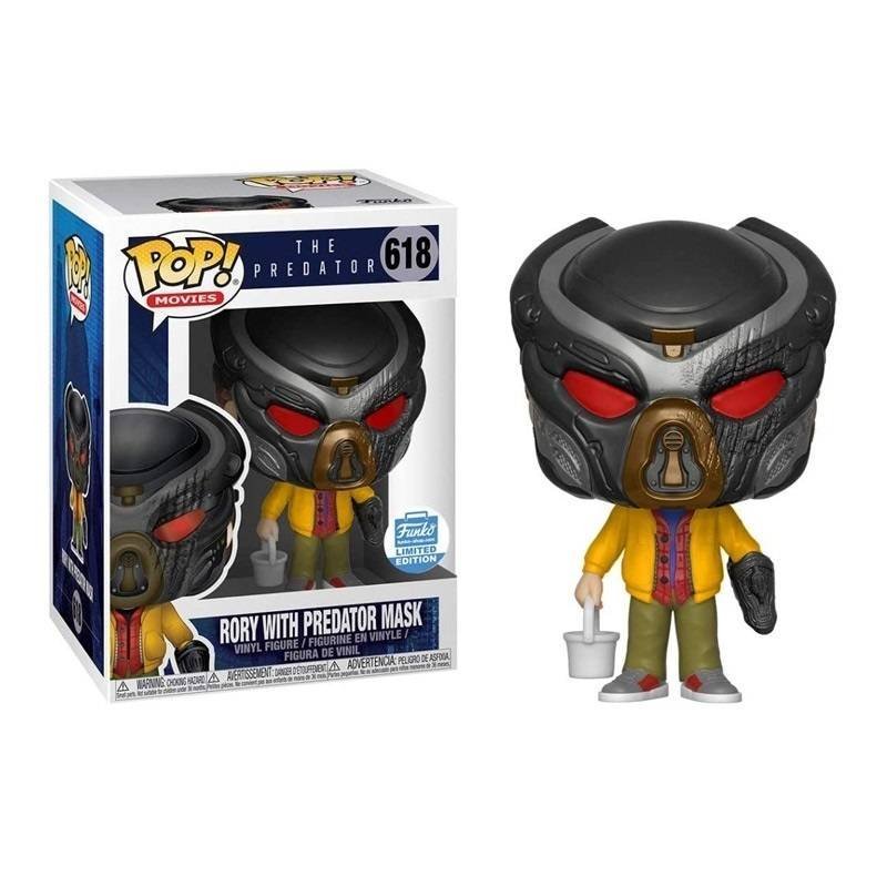 Funko Pop Figura The Predator Rory With Predator Mask 618 Limited