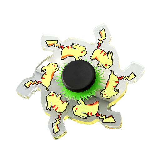 Spinner 3D Anime Dibujos Pokemon Naruto Niños