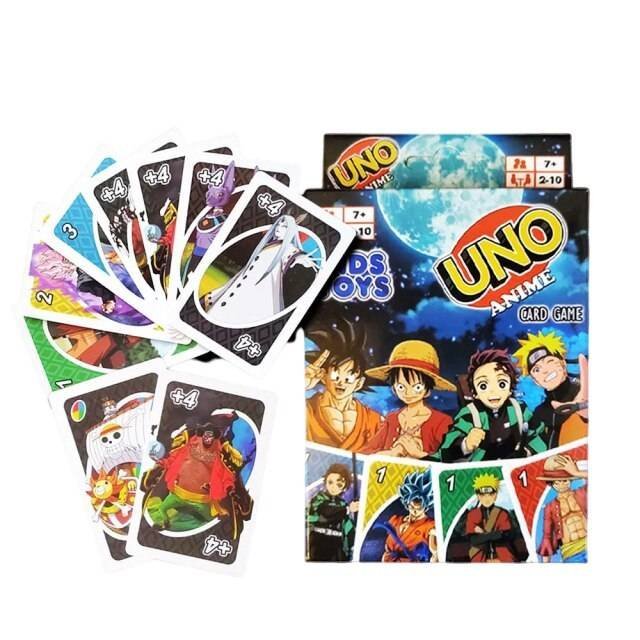 Juego De Cartas Uno Mattel Anime Edicion Especial