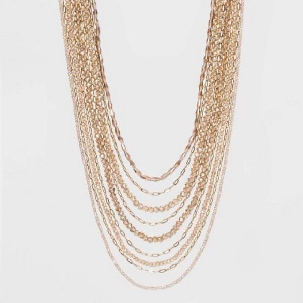 Collar Cadena Piedras A New Day Bead & Chain