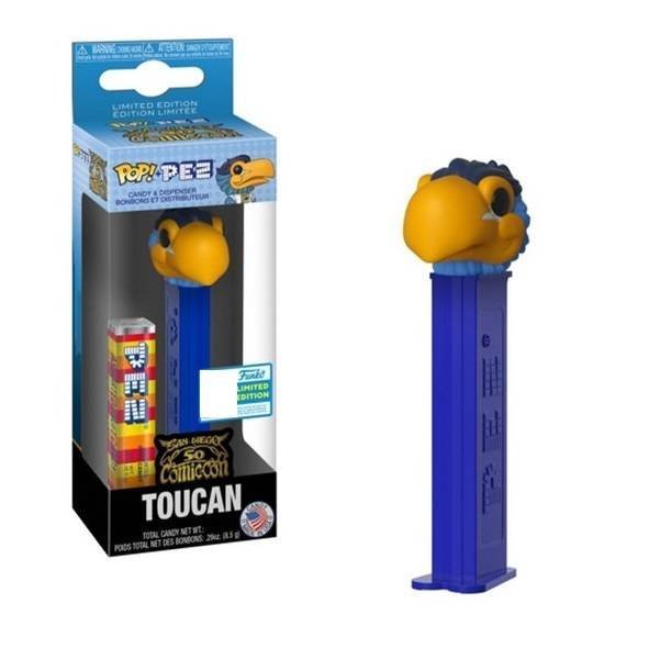 Funko Pop Figura PEZ Comicon Toucan Limited
