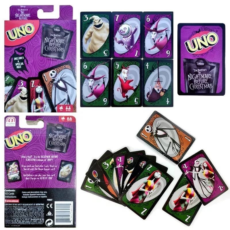 Juego De Cartas Uno El Extraño Mundo de Jack Edicion Especial