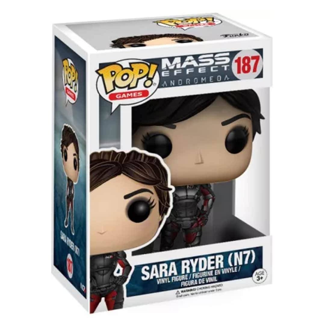 Funko Pop Figura Mass Effect Sara Ryder N7 187 Best Buy DAÑO