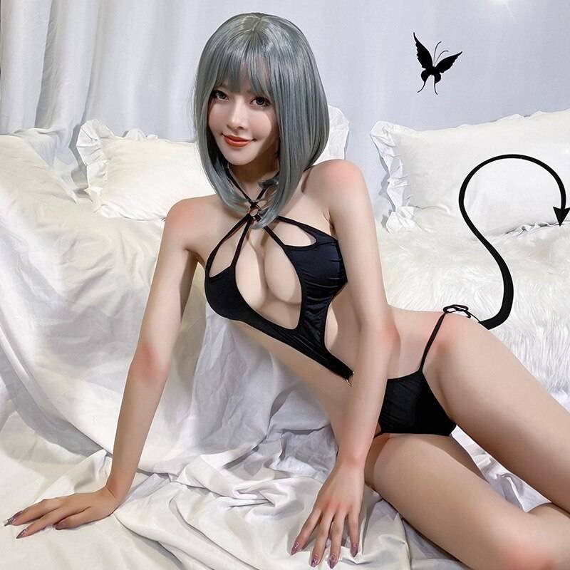 Lencería Sexy Uniforme Tentación Vendaje Vampira