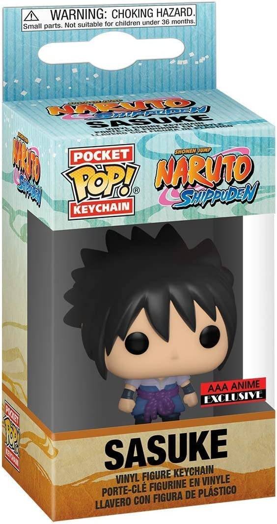 Funko Pop Llavero Naruto Shippuden Sasuke Exclusive