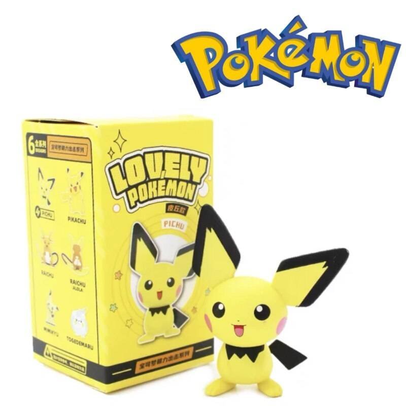 Figuras Pokémon Kawaii Lovely Anime Regalo Pichu