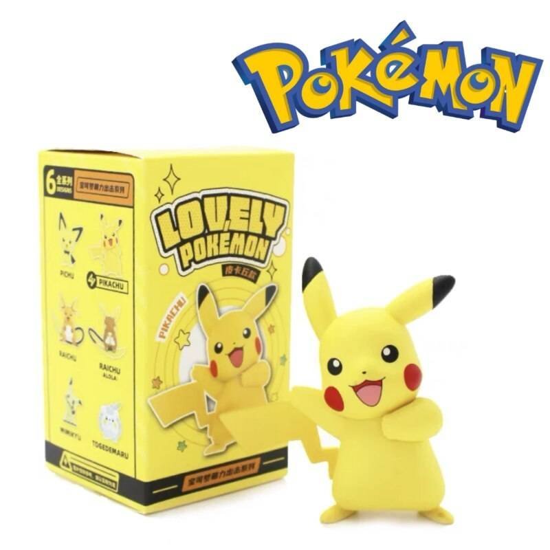 Figuras Pokémon Kawaii Lovely Anime Regalo Pikachu