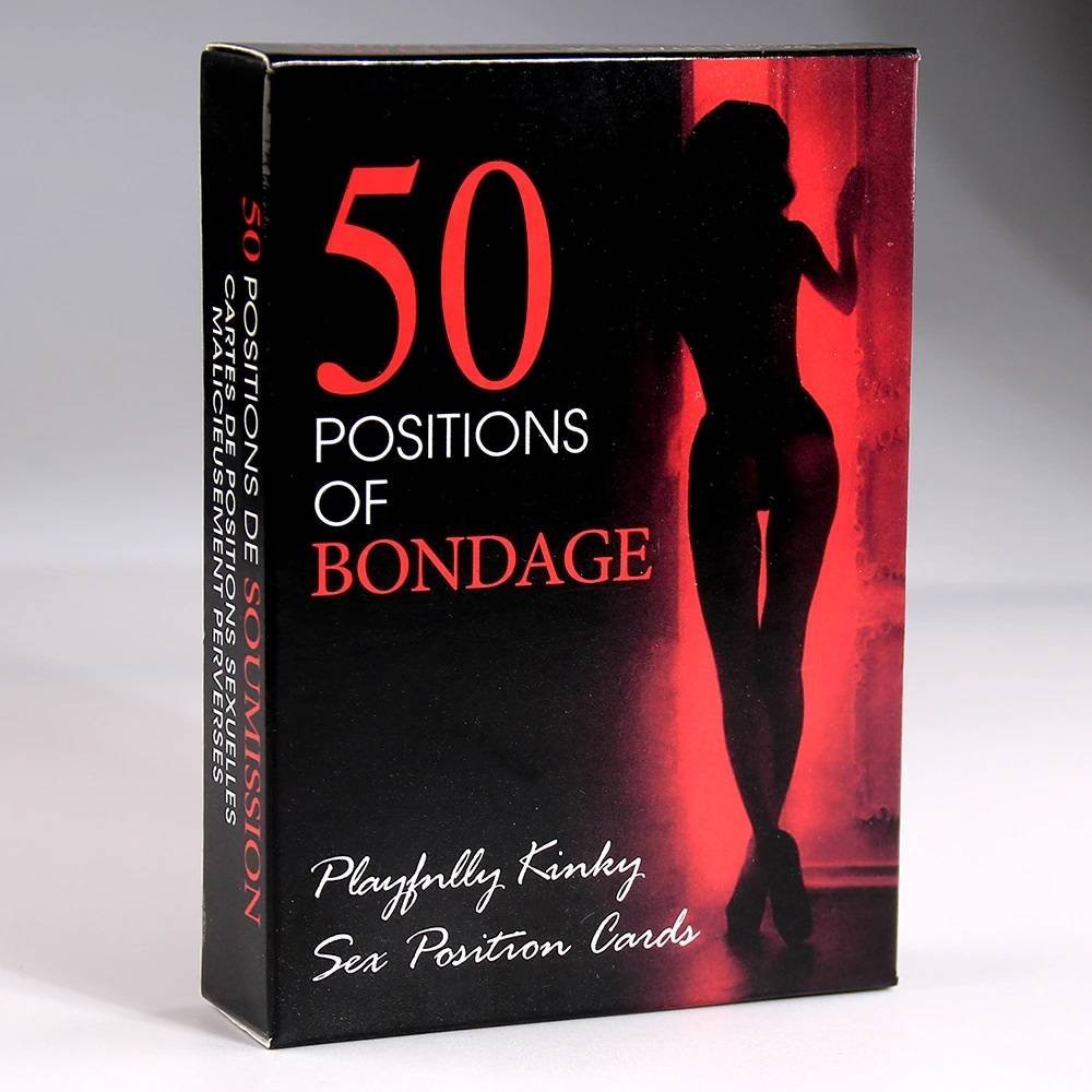 Tarjetas Sexuales Poses Bondage Adultos Entretenimiento Parejas