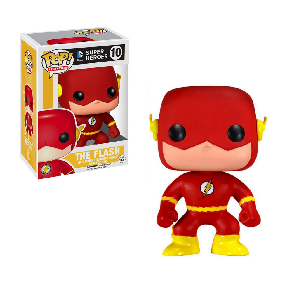 Funko Pop DC Super Heroes Thr Flash 10 DAÑO