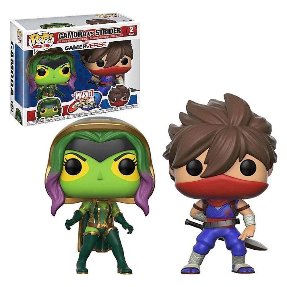 Funko Pop Marvel VS Capcom Gamora VS Strider