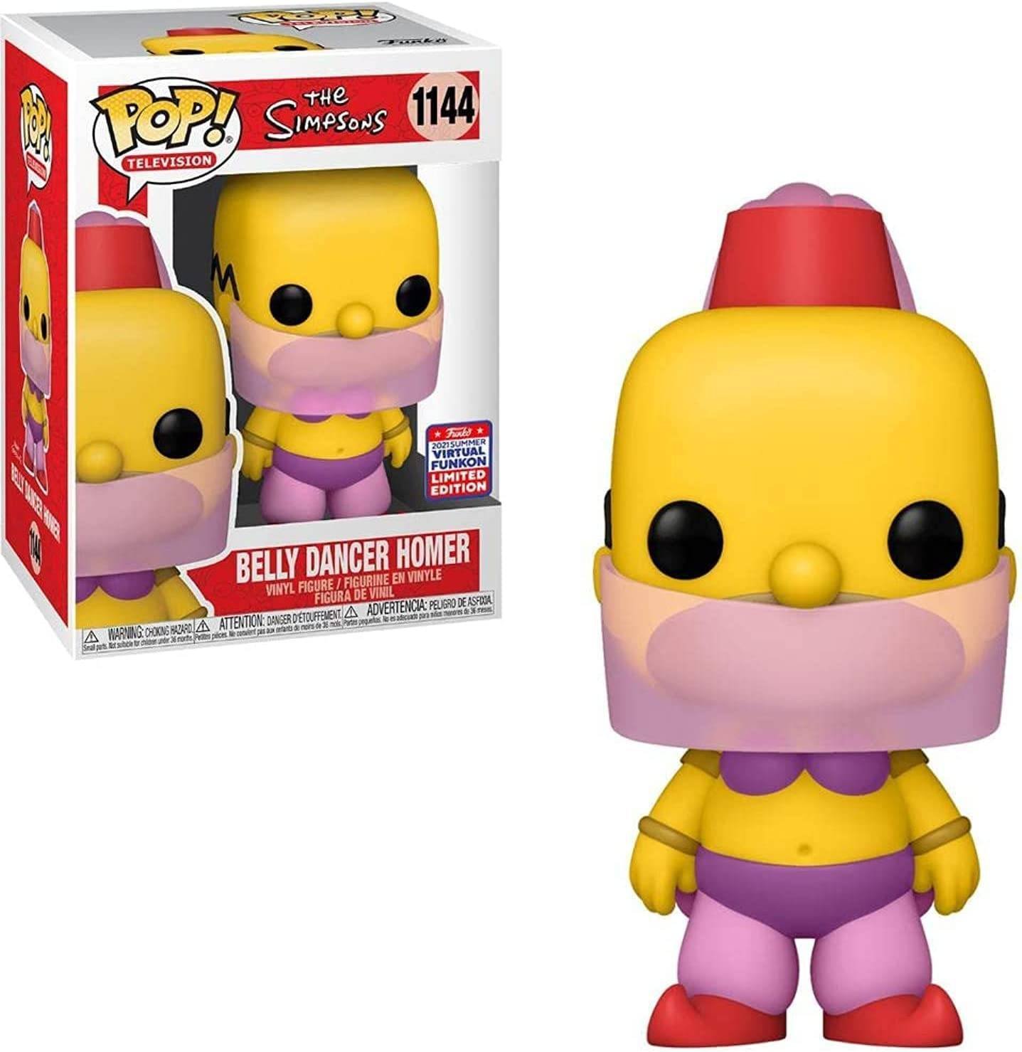 Funko Pop The Simpsons Belly Dancer Homer 1144 Limited