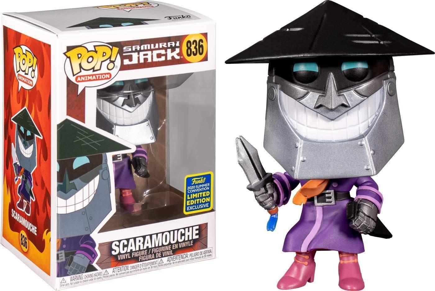 Funko Pop Samurai Jack Scaramouche 836 Limited
