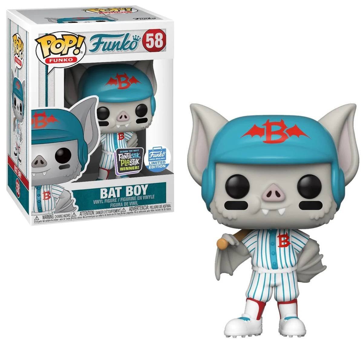 Funko Pop Funko Bat Boy 58 Limited Fantastik Plastik