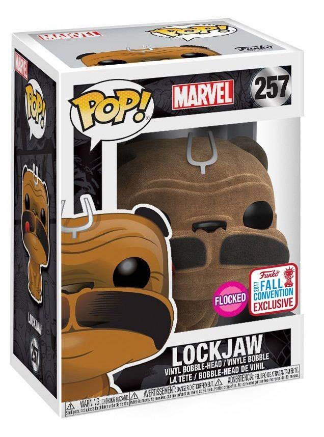 Funko Pop Marvel Lockhart 257 Flocked Exclusive