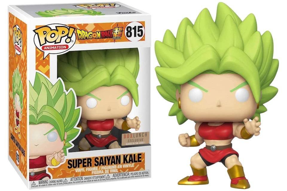 Funko Pop Dragon Ball Super Super Saiyan Kale 815 Boxlunch DAÑO
