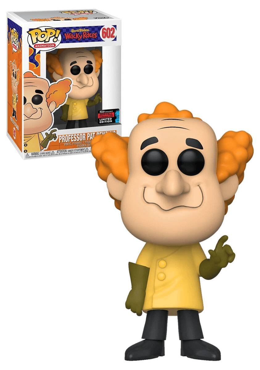 Funko Pop Wacky Races Profesor Para Pending 602 Limited Comic Con