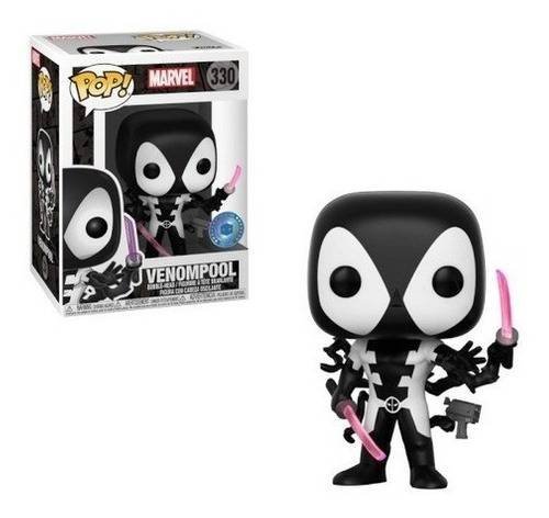 Funko Pop Marvel Venompool 330 Pop In A Box DAÑO