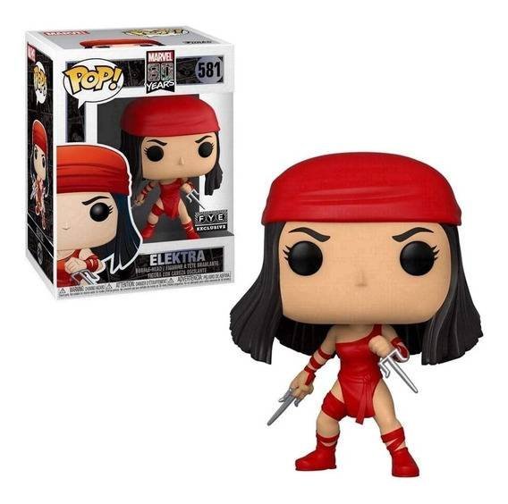 Funko Pop Marvel 80 Years Elektra 581 FYE Exclusive