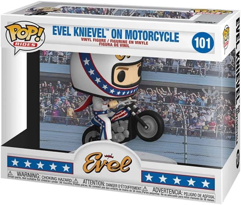 Funko Pop Evel Knievel On Motorcycle 101