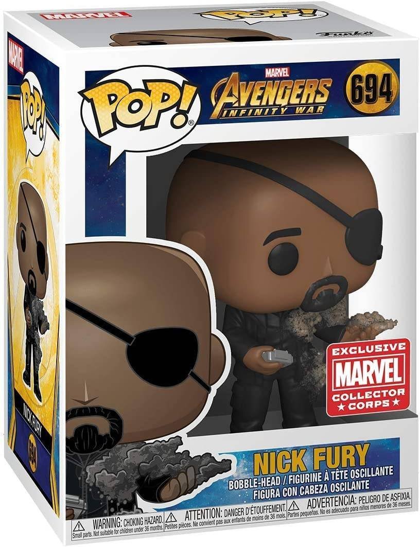 Funko Pop Avengers Nick Fury 694 Marvel Exclusive
