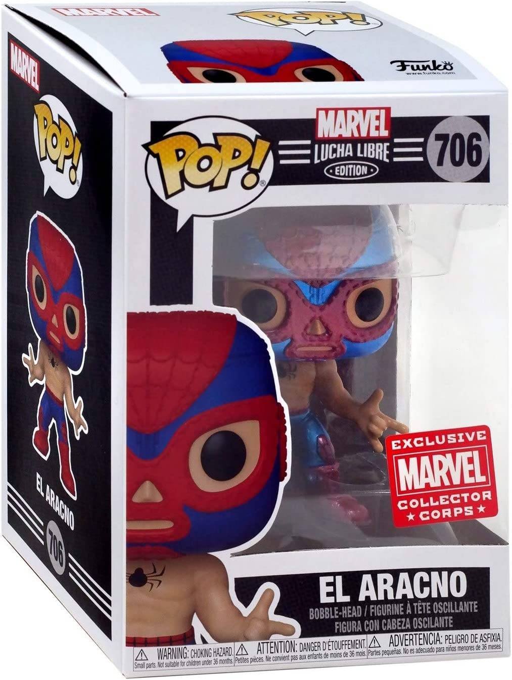 Funko Pop Marvel El Aracno 706 Marvel Exclusive