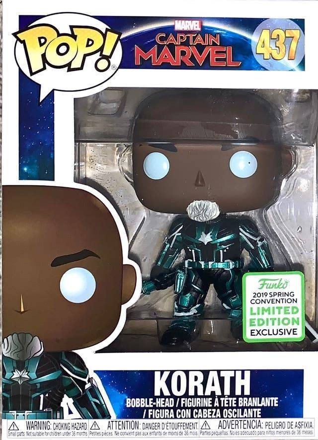 Funko Pop Captain Marvel Korath 437 Limited