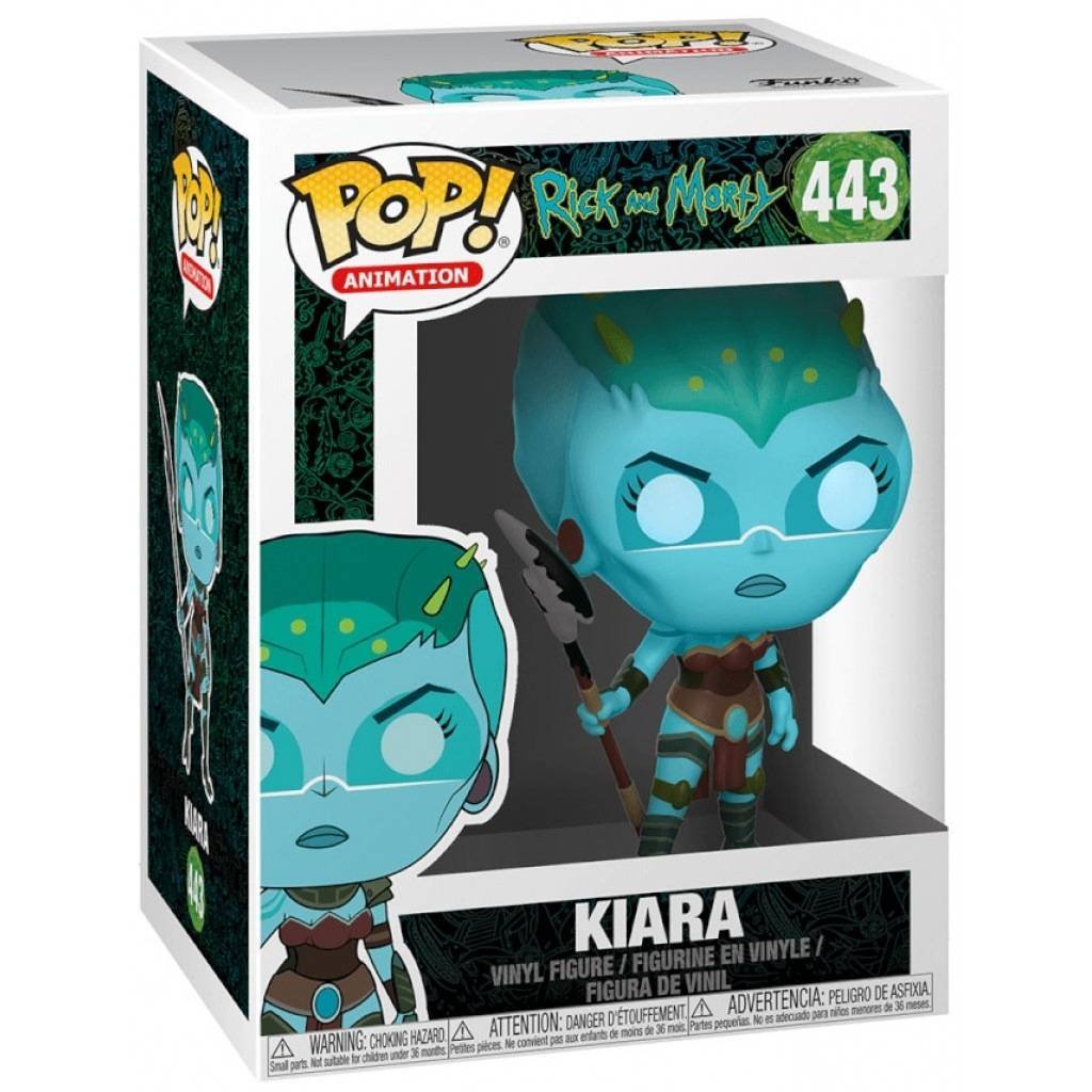 Funko Pop Rick anda Morty Kiara 443 DAÑO