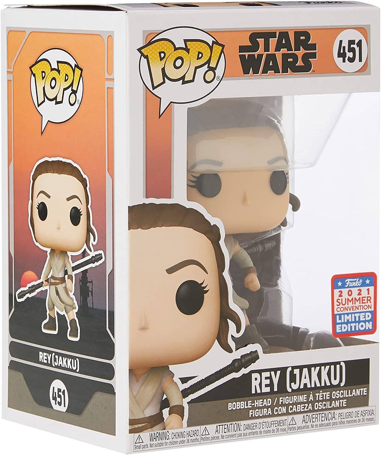 Funko Pop Star Wars Rey Jakku 451 Limited