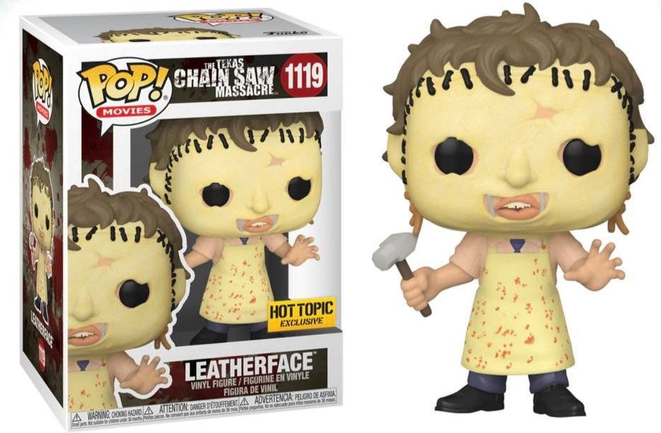 Funko Pop Texas Chainsaw Massacre Leatherface 1119 Hot Topic
