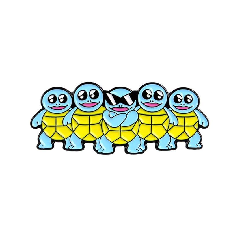 Pin Metal Esmaltado Pokemon Escuadron Squirtle Broche