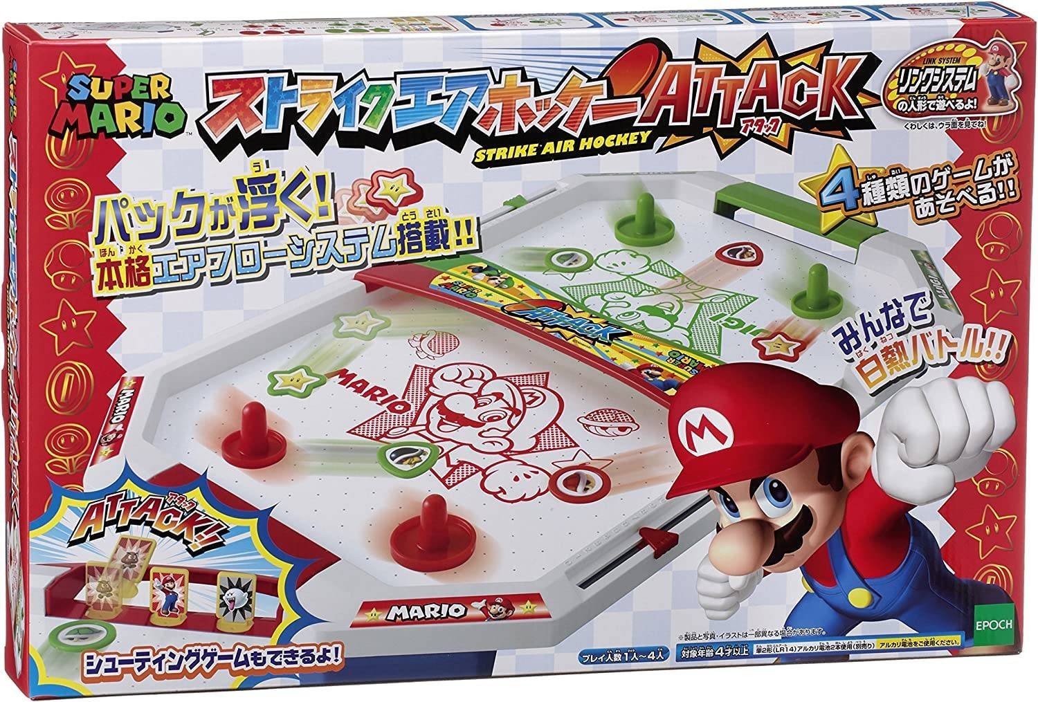 Super Mario Strike Air Hockey Attack IMPORTADO JAPON