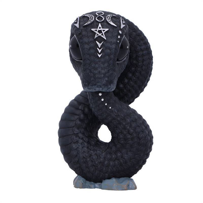 Minifigura Decorativa Resina Hogar Estatua Animal Mitología Ouroboros