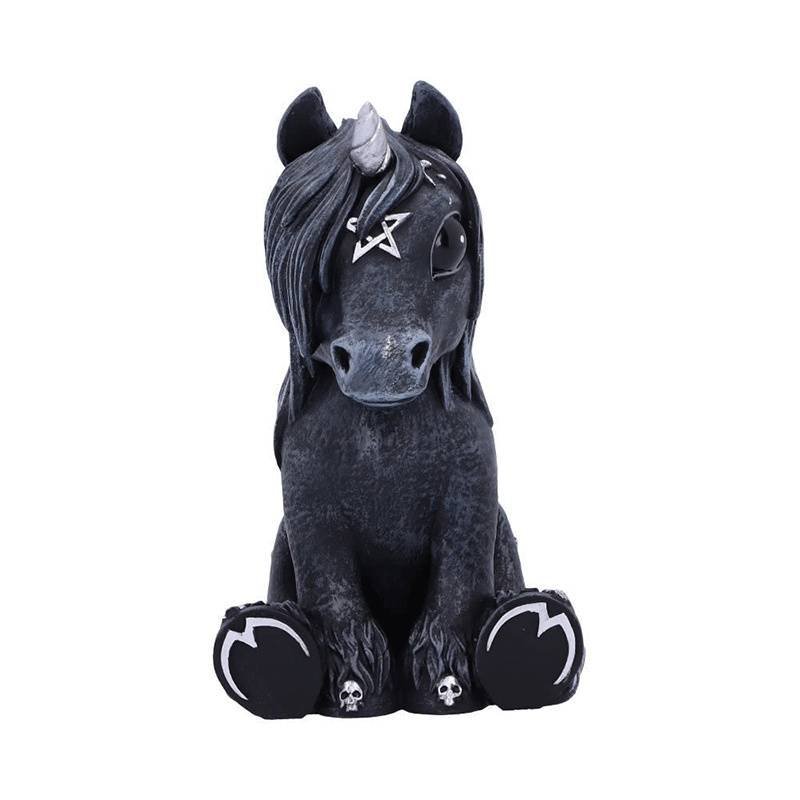 Minifigura Decorativa Resina Hogar Estatua Animal Mitología Unicornio