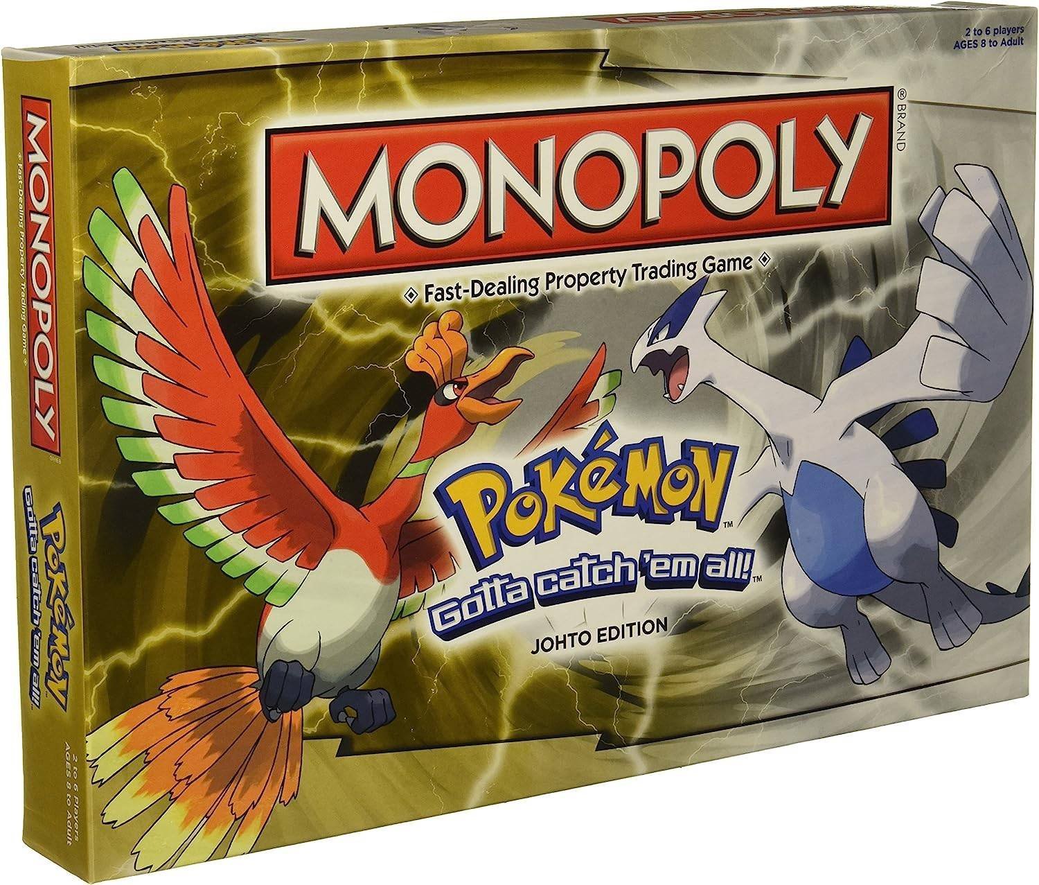 Pokémon Johto Edition Monopoly Original