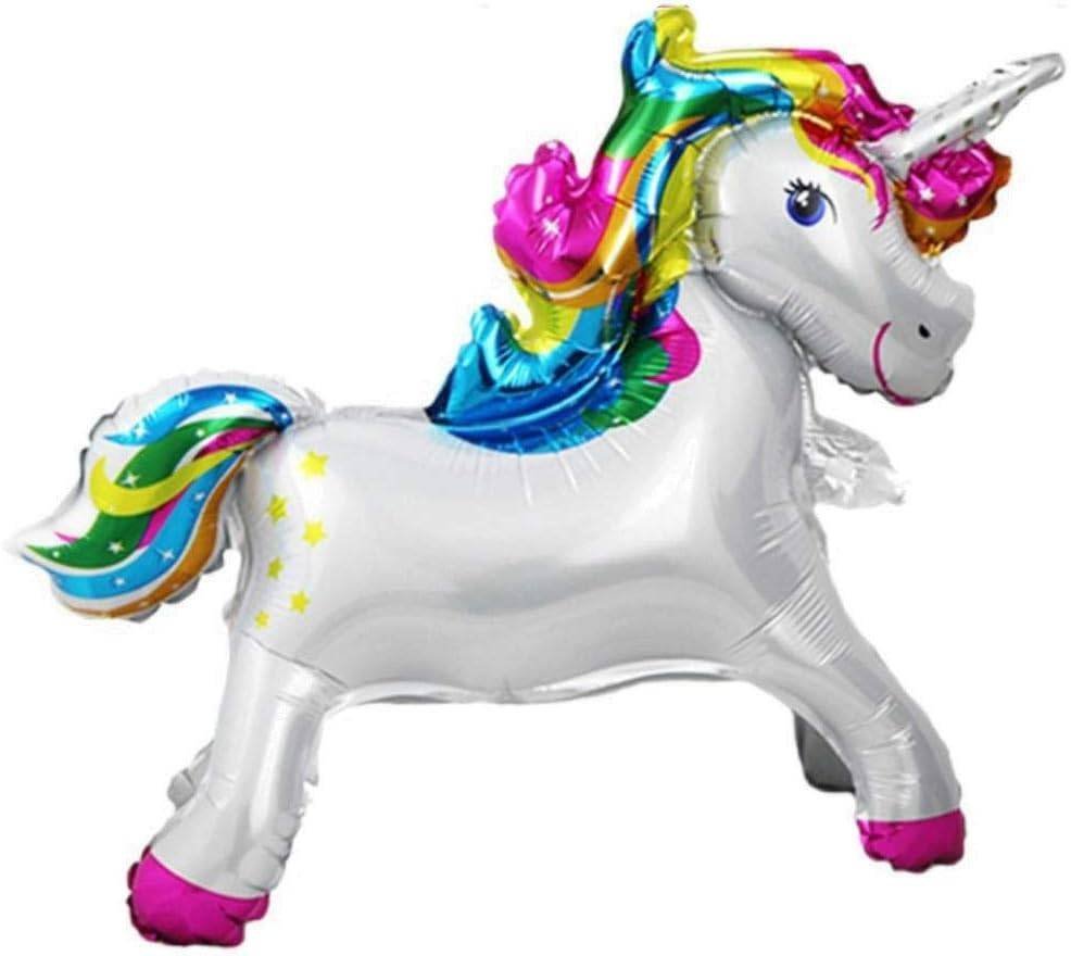 1 Globos Látex Unicornio Blanco Fiesta Regalos Decoración