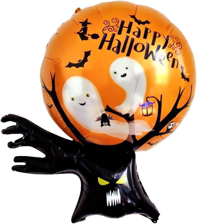 1 Globos Látex Árbol Halloween Fantasmas Fiesta Regalos Decoración
