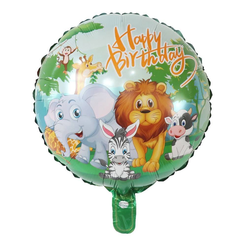 2 Globos Látex Animales León Elefante Fiesta Regalos Decoración