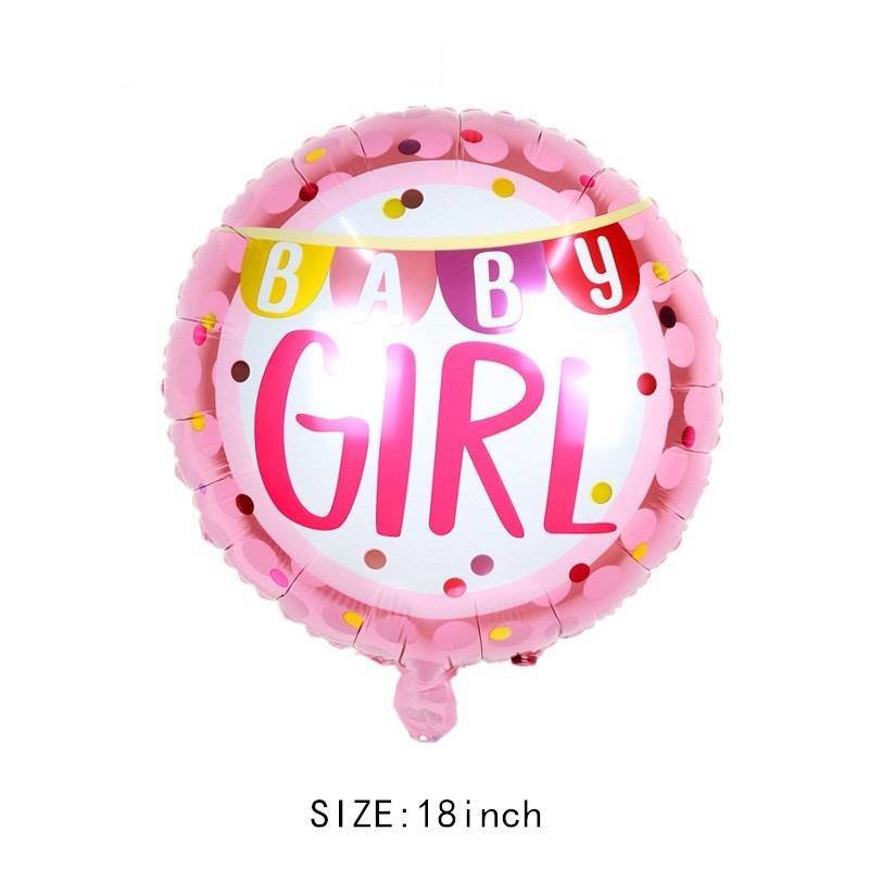 2 Globos Látex Revelación Sexo Niña Bebe Fiesta Regalos Decoración