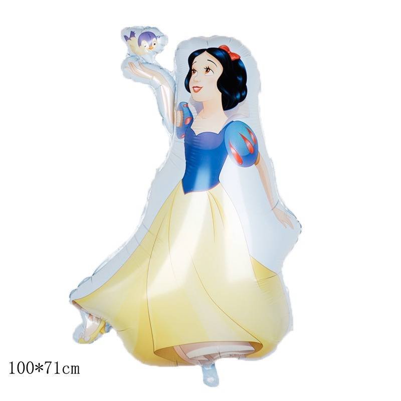1 Globos Látex Princesa Blanca Nieves Fiesta Regalos Decoración