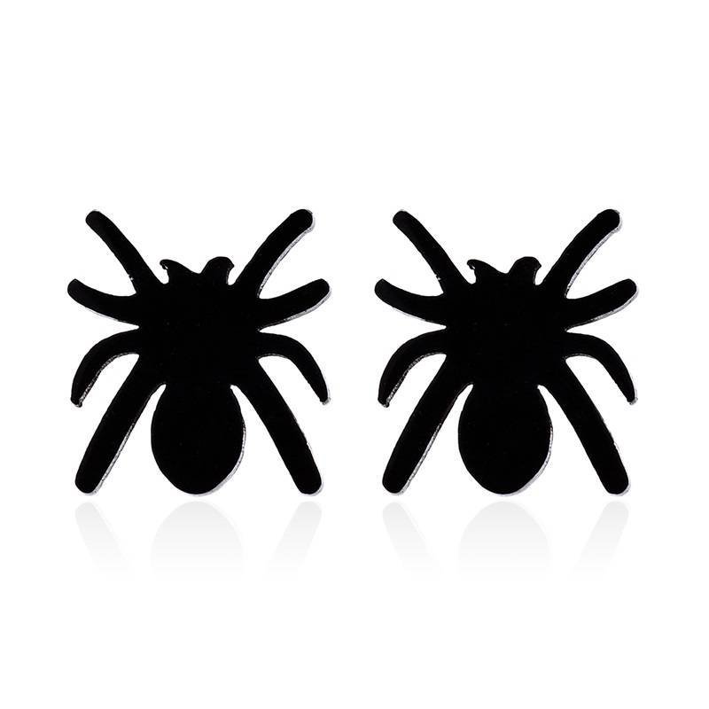 Aretes Pendientes Animal Araña Halloween Amor Mujer Elegante Moda Fiesta Regalo