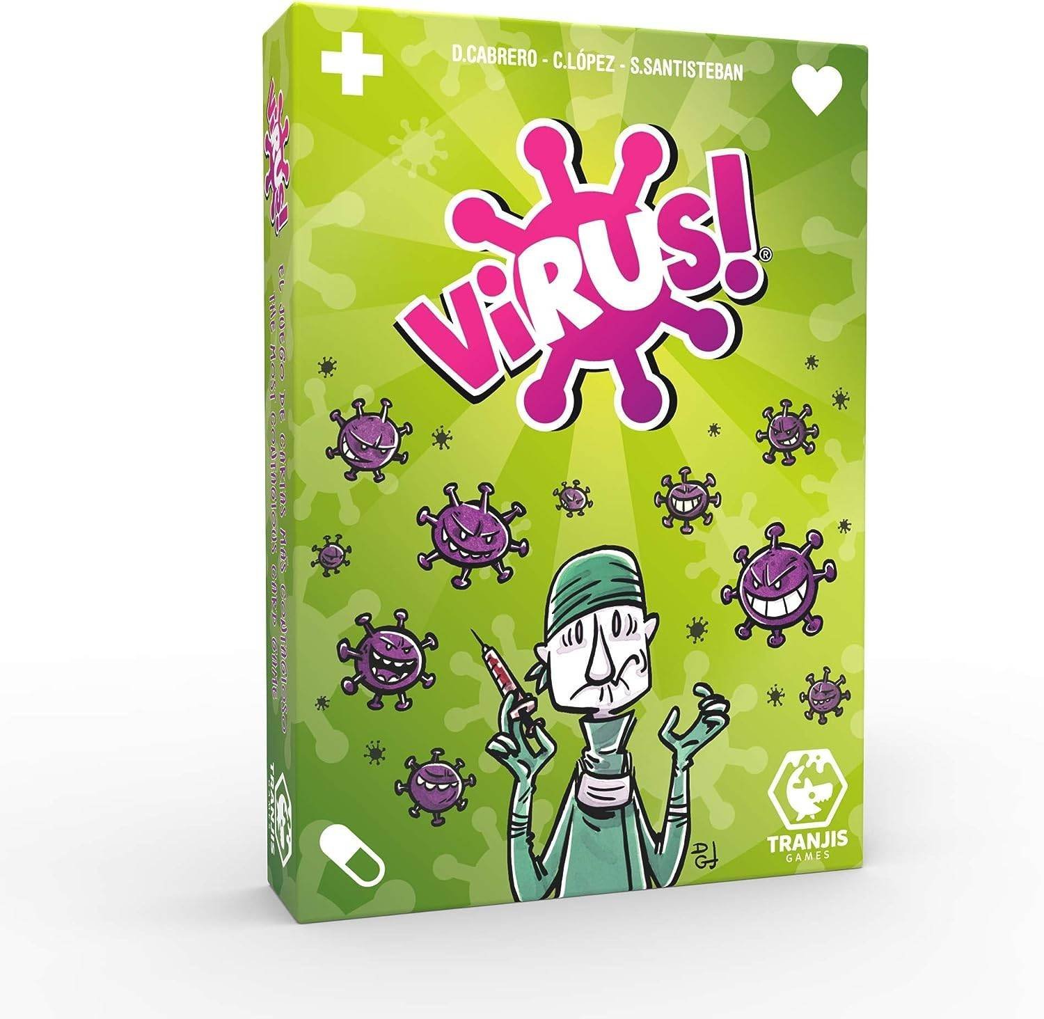 Virus Español Tranjis Games Juego de 2 a 6 Jugadores Juego de Cartas
