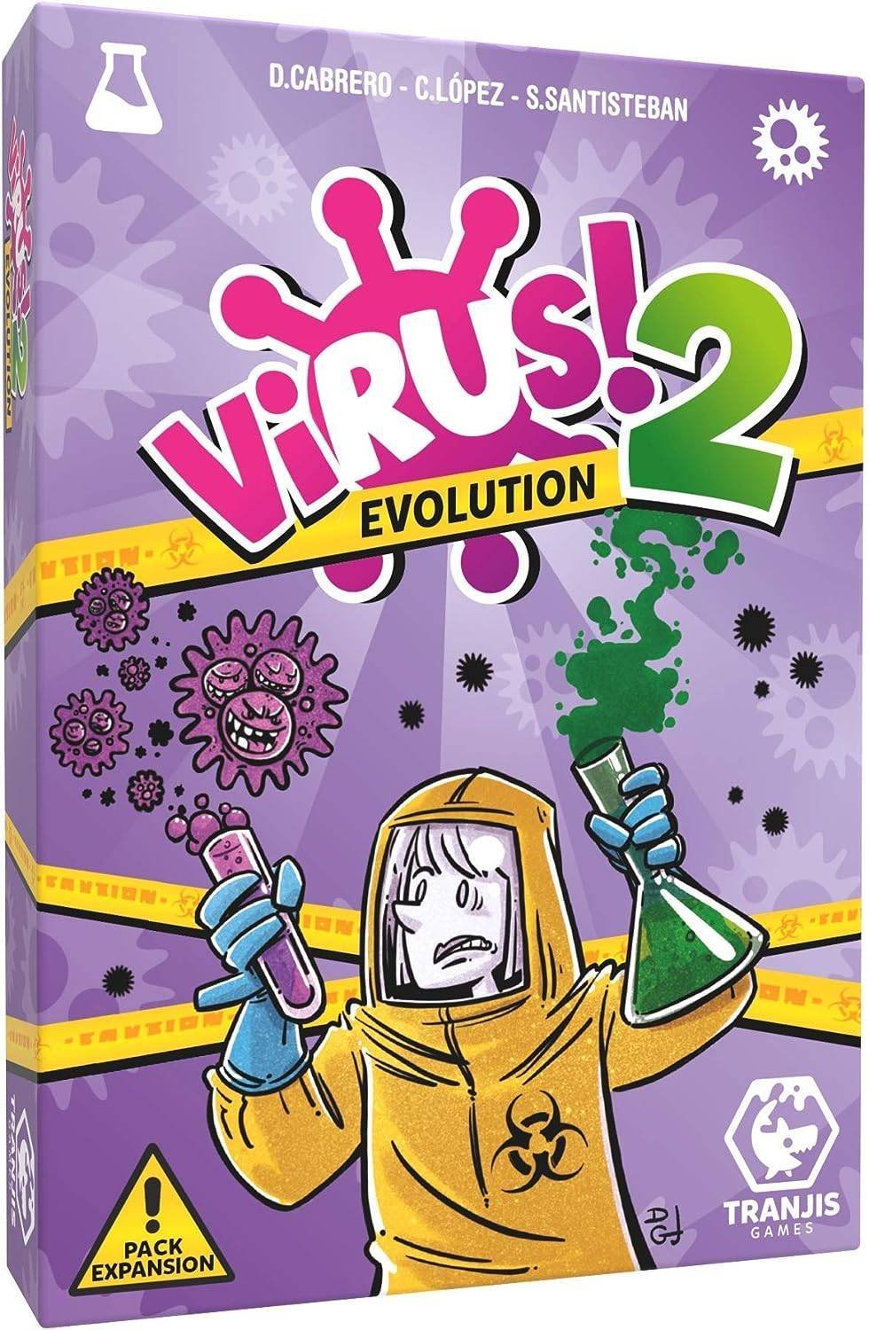 Virus 2 Evolution Español Tranjis Games Juego de 2 a 6 Jugadores