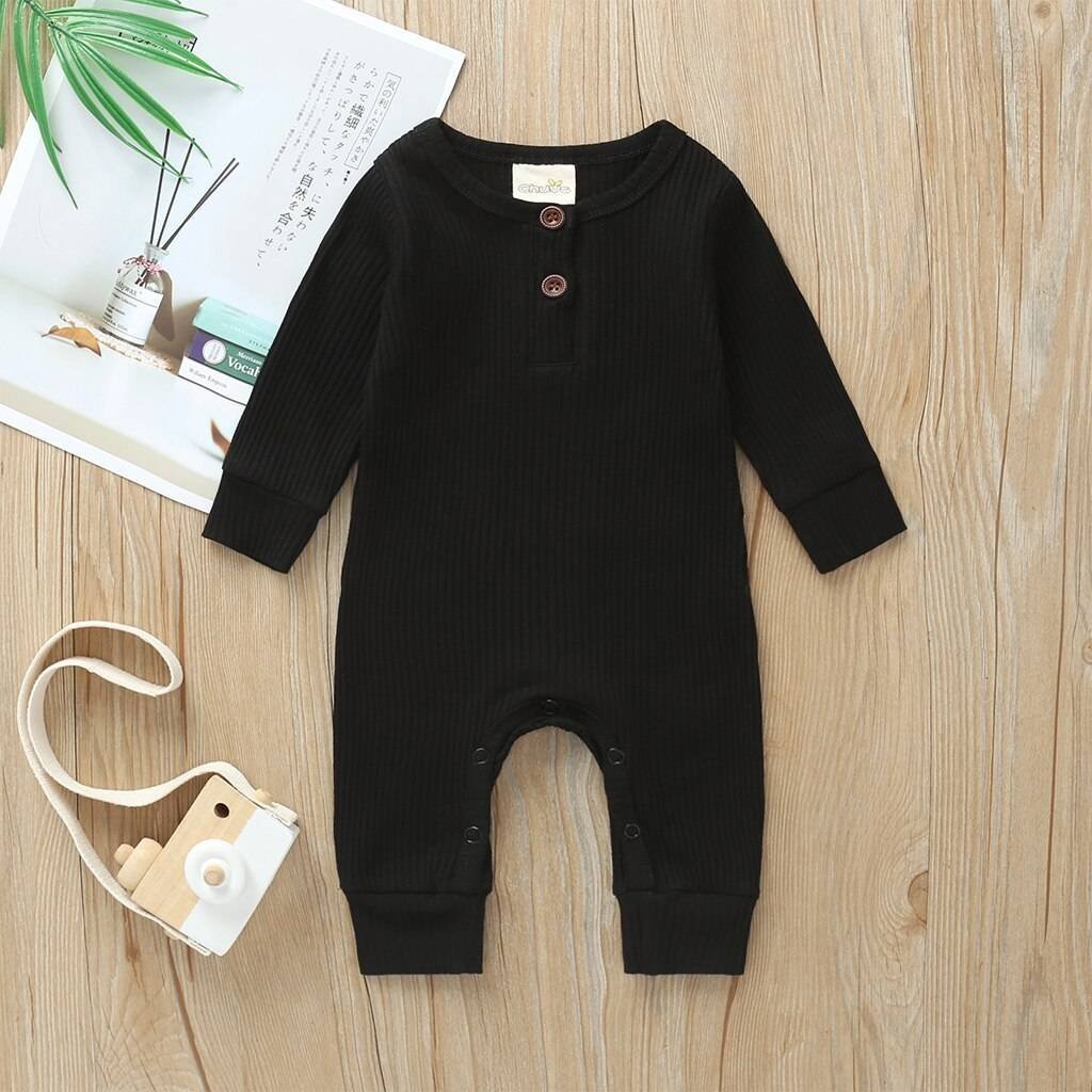 Mameluco Bebe Manga Larga Algodón Ropa Infantil Fresco