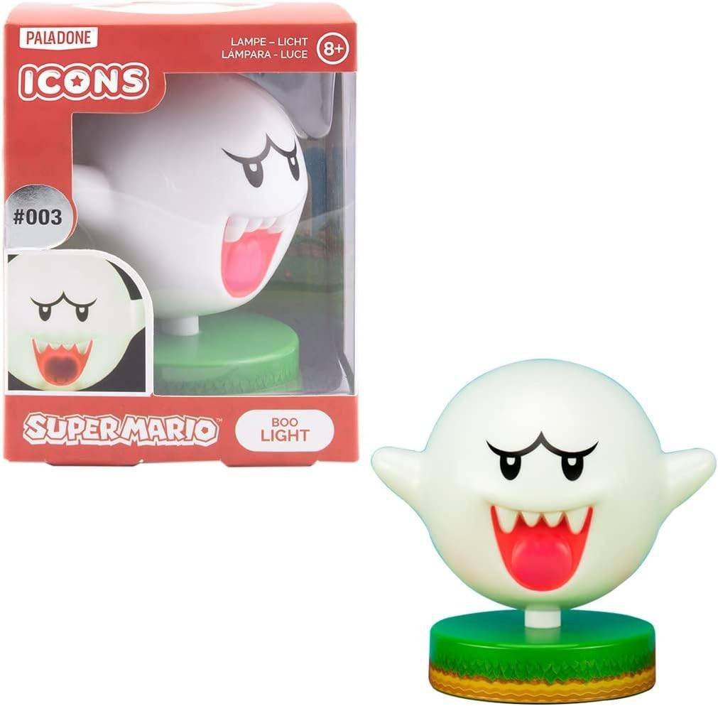 Paladone Super Mario Fantasma Boo 3D Nintendo Coleccionable Lampara Noche