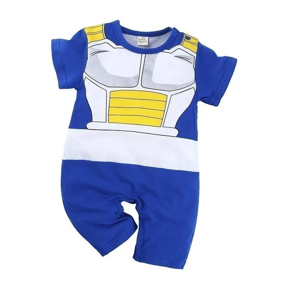 Disfraz Mameluco Anime Dragon Vegeta Traje Batalla Bebe