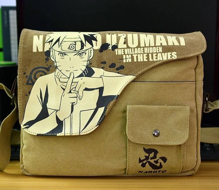 Mochila Escolar Hombro Grande Naruto Anime Regreso a Clases