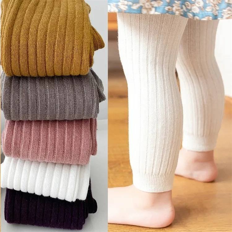 Mallones Tejidos Algodón Bebe Pantimedias Punto Invierno Calientitas