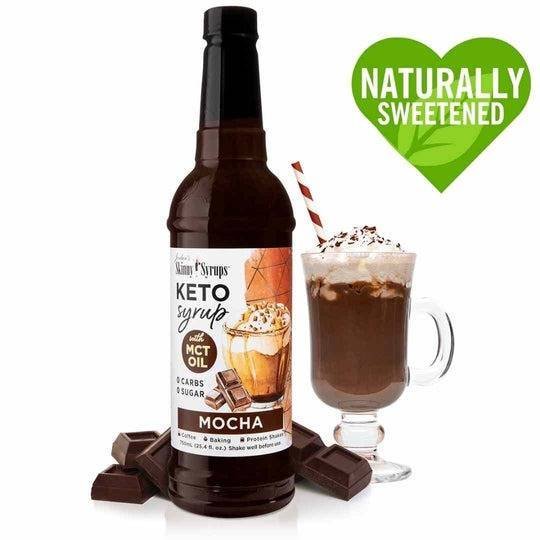 Jordan's Skinny Syrups Keto Mocha Jarabe Café Sin Calorías 750ml