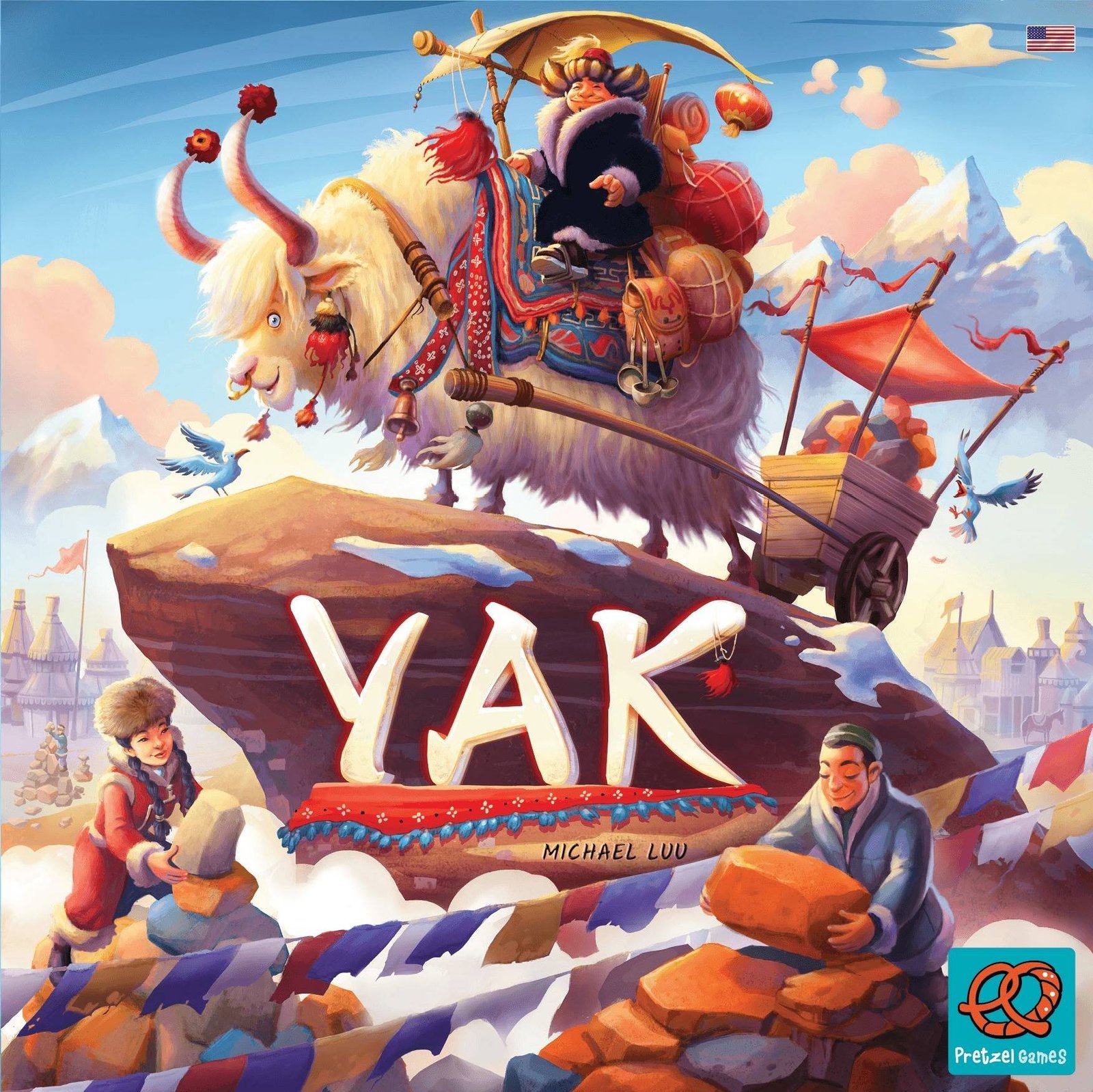 Yak Inglés Asmodee Juego de 2 a 4 Jugadores